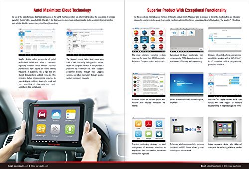 Difference between Autel Maxisys MS908 Automotive Diagnostic Scan Tool and OTC Bosch Encore