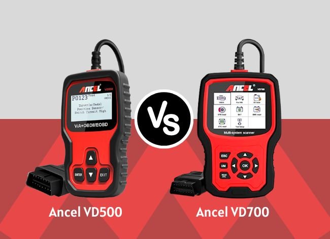 Ancel VD500 vs. Ancel VD700