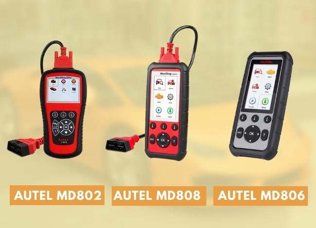 Autel MD802 Vs. MD808  Vs. MD806