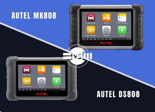 Autel MK808 VS DS808