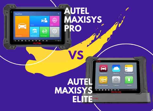 Autel Maxisys Pro VS Elite