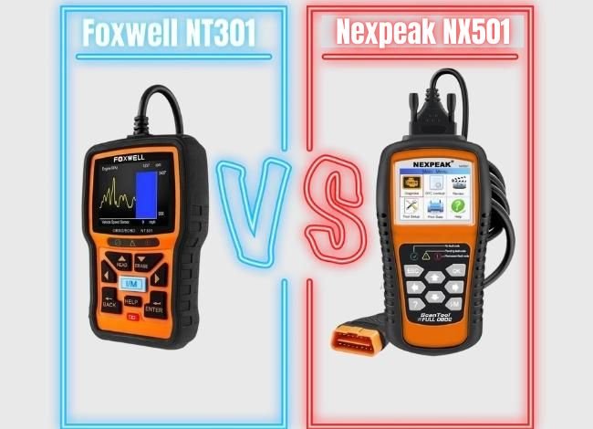 Foxwell NT301 vs Nexpeak NX501