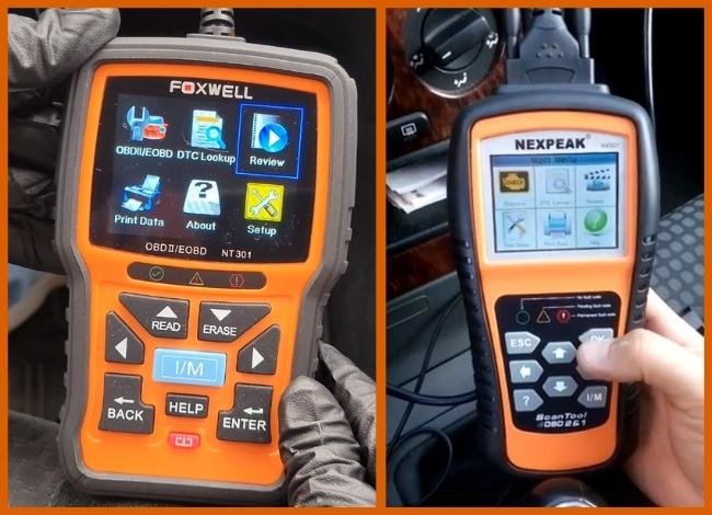 Difference between Foxwell NT301 and Nexpeak NX501