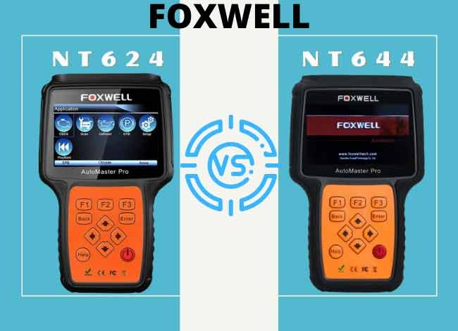 Foxwell NT624 VS NT644