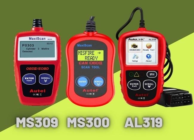 Comparison between MS309,MS300 and AL319