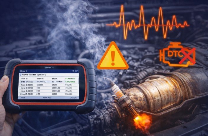 Misfire Found Before a DTC