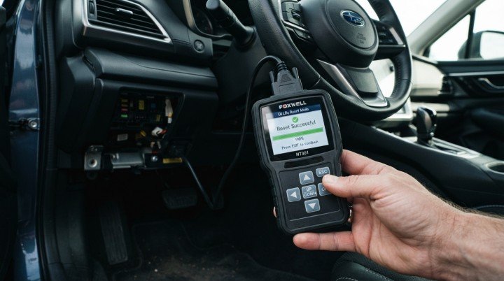 Use an OBD2 Scanner With Oil Reset