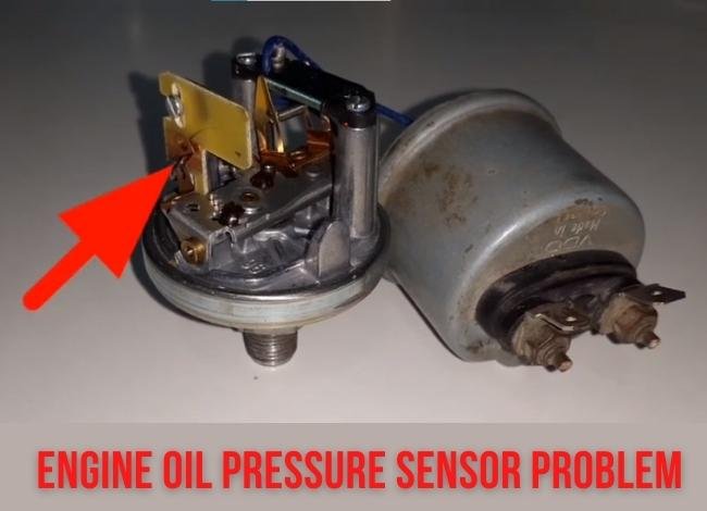 Engine oil pressure sensor