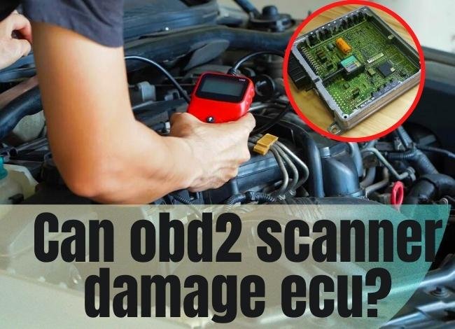 can obd2 scanner damage ecu?