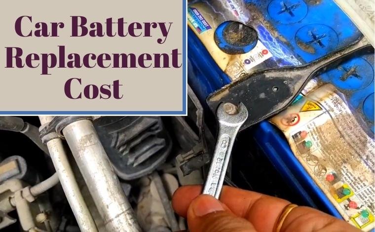 car battery replacement cost