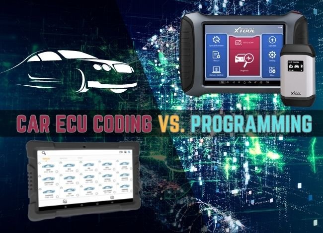 Car ECU Coding vs. Programming