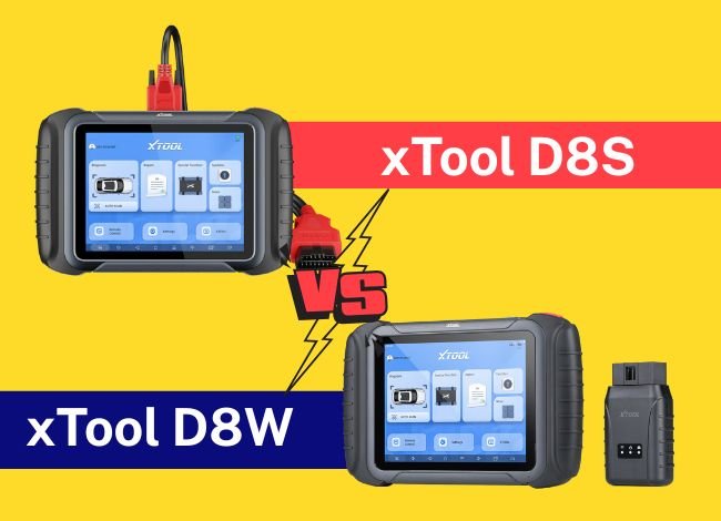 XTool D8S vs D8W Comparison